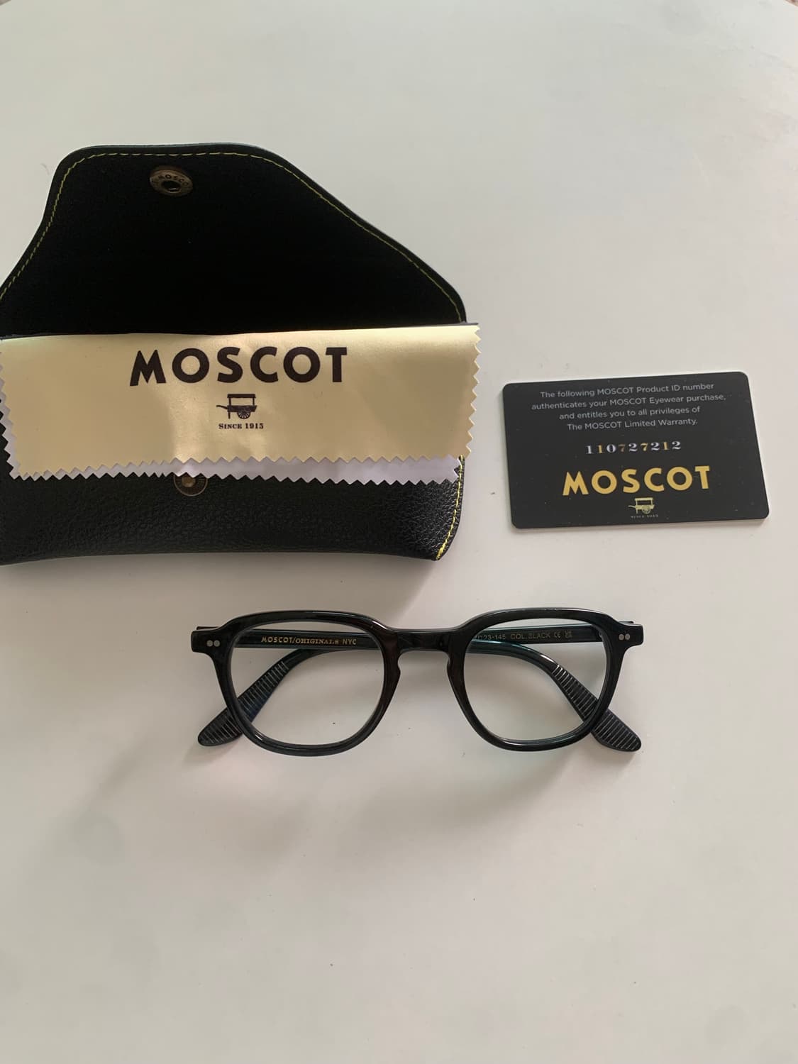 moscot billik 47 size black 상품이미지2