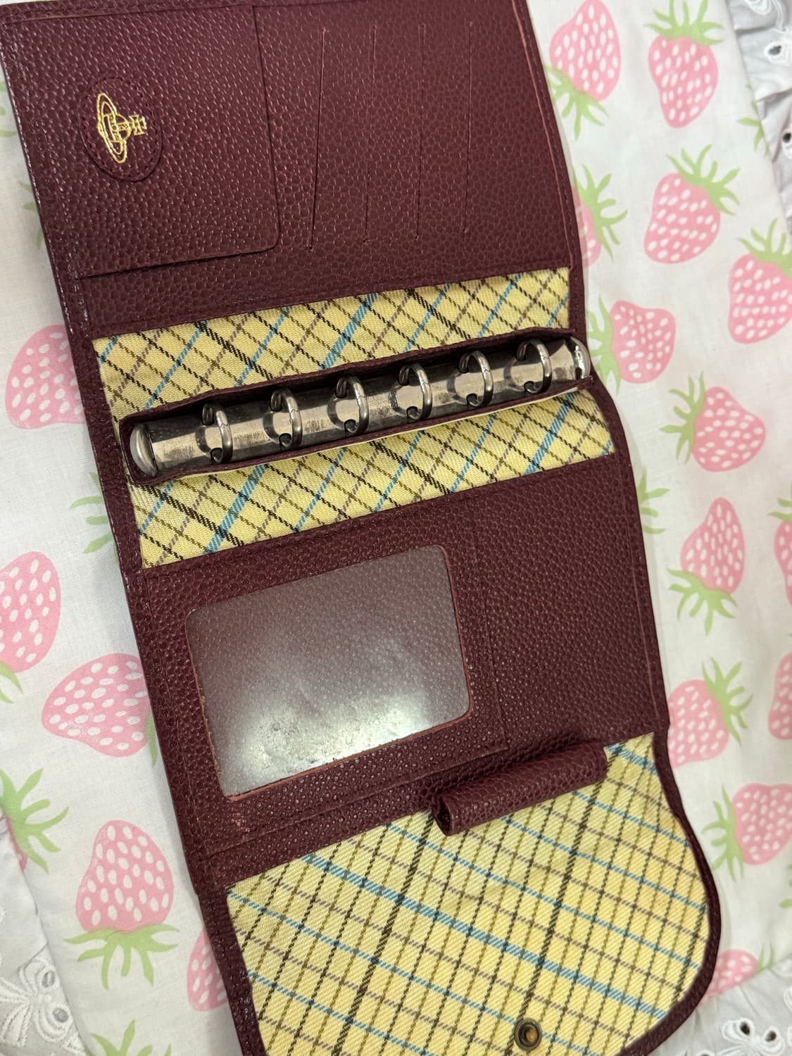 비비안웨스트우드 a7 6공 다이어리 육공 커버 빈티지 갸루 모리걸 상품이미지4