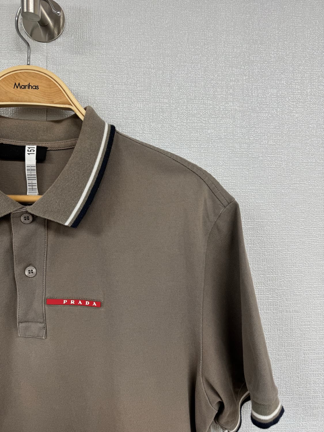 프라다 카라 반팔 티셔츠 상품이미지2