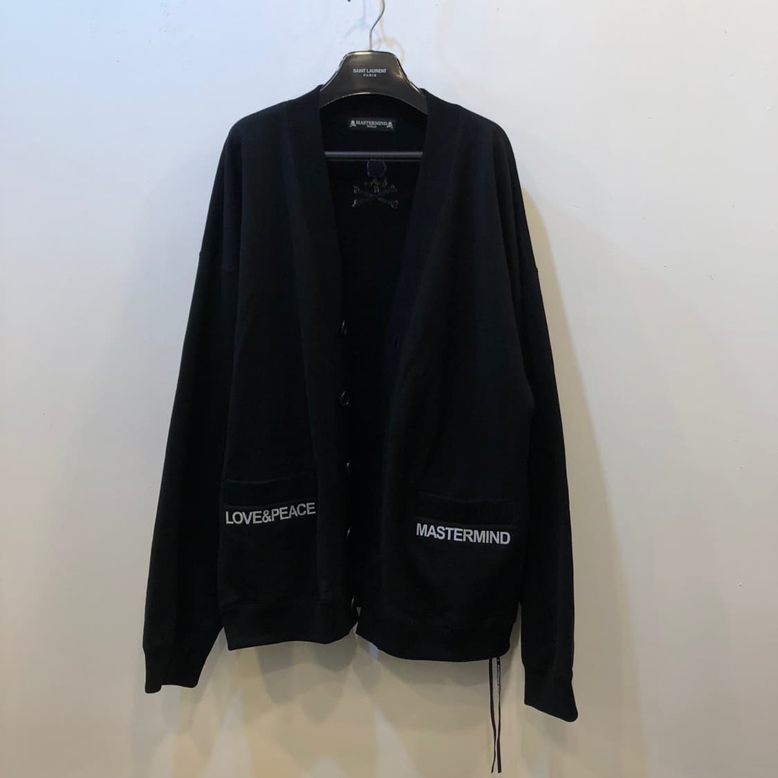마스터마인드 20ss 러브앤피스 오버사이즈 가디건 상품이미지4