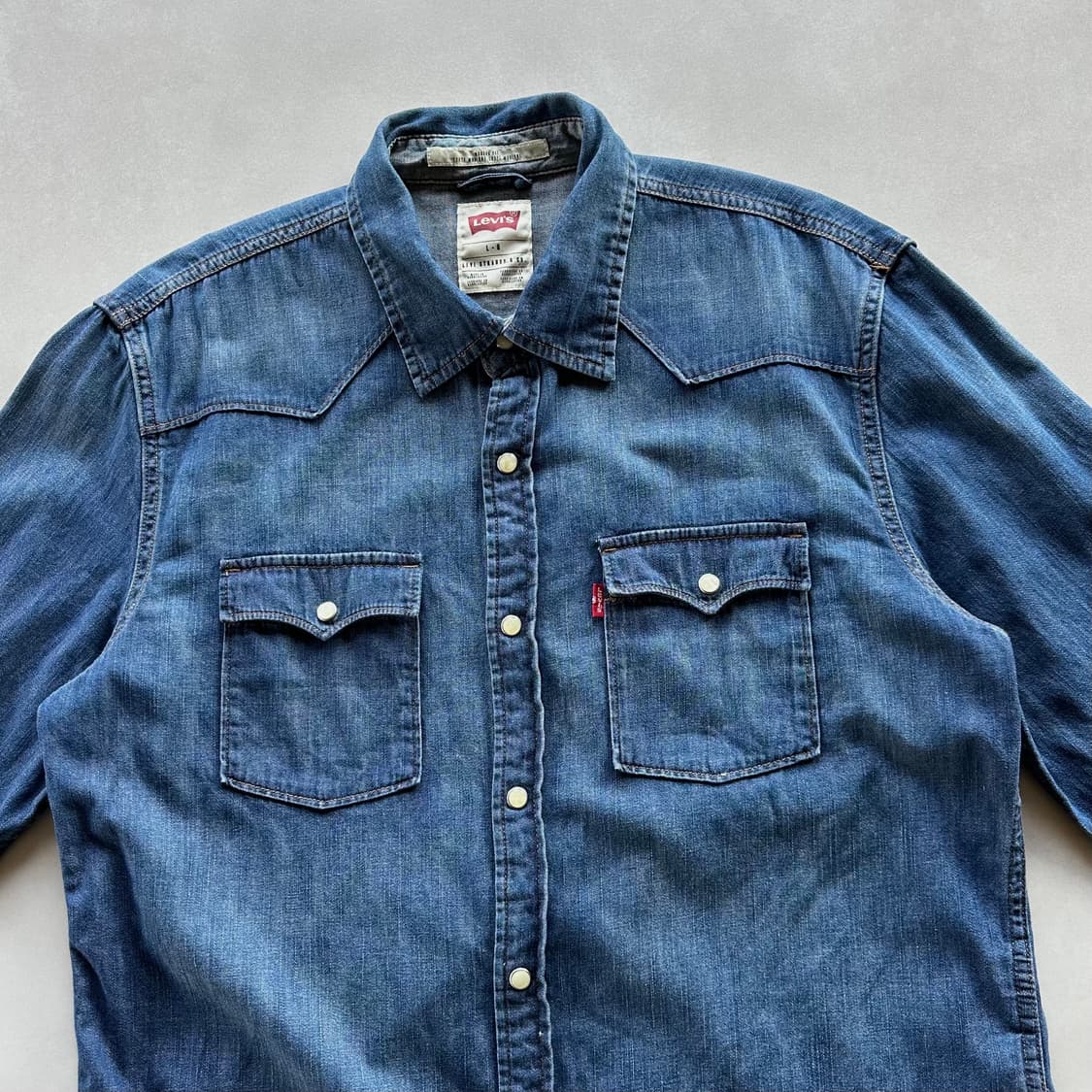 [L]리바이스 Levi's 클래식 웨스턴 데님 셔츠 상품이미지2