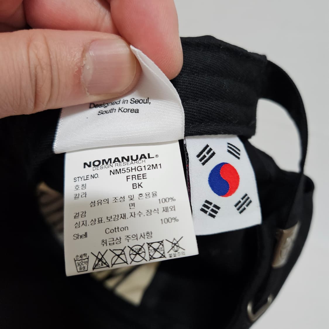 노메뉴얼 로고 볼캡 F 상품이미지7