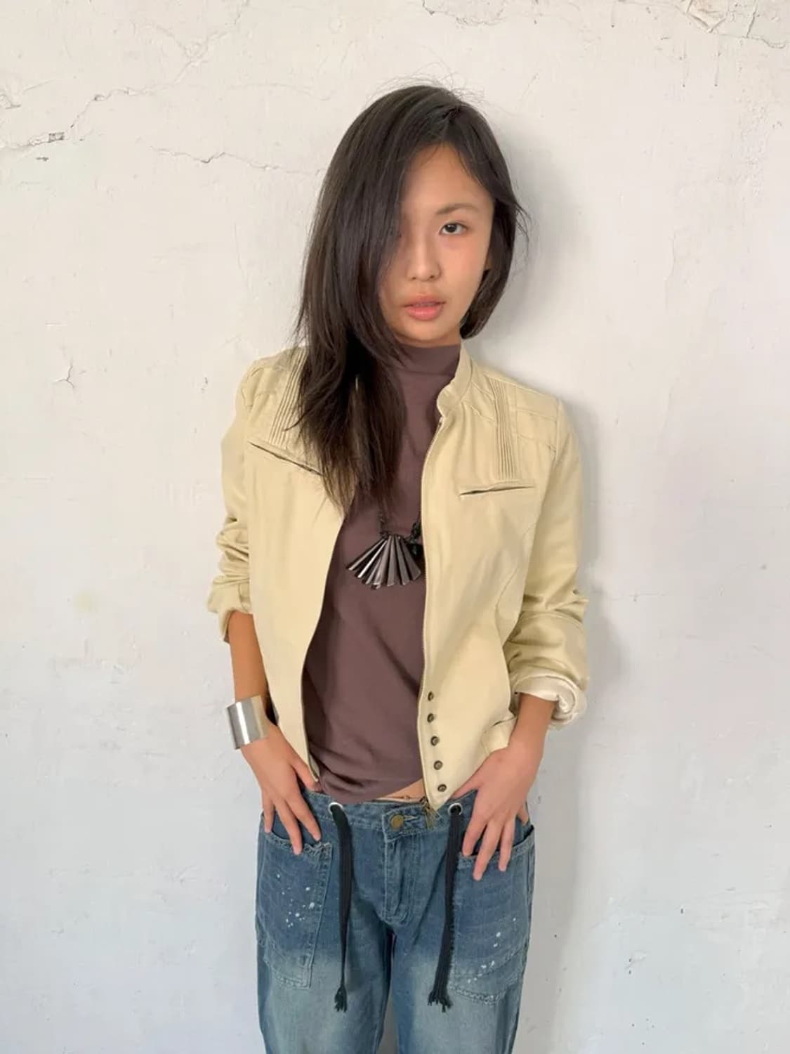 Vintage Stone draw jean 상품이미지2