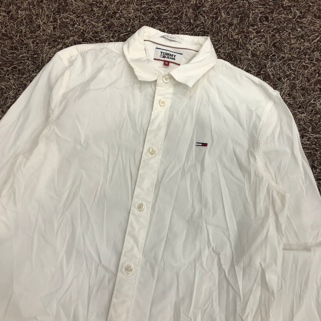 타미힐피거 타미진스 화이트 셔츠 상품이미지2