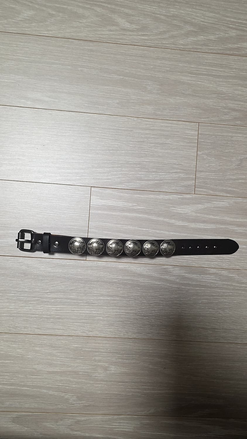 버팔로 코인 가죽 팔찌 아메리칸 네이티브 상품이미지1