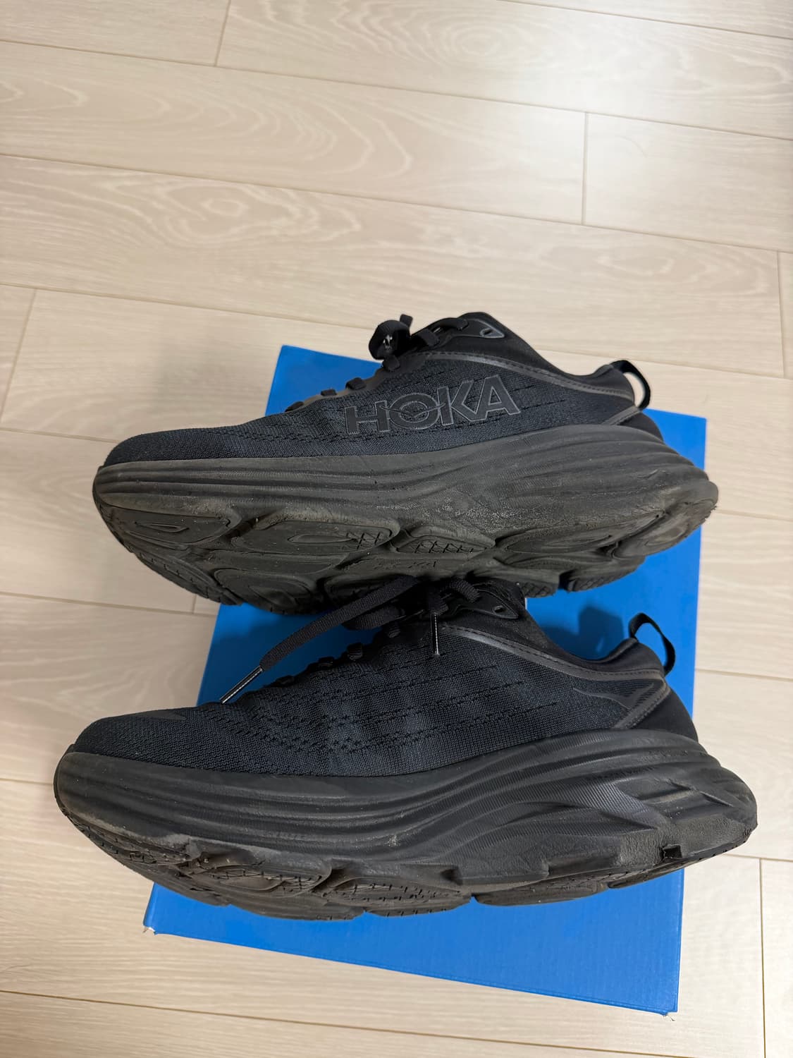 호카 본디8 와이드 블랙 245mm 상품이미지6