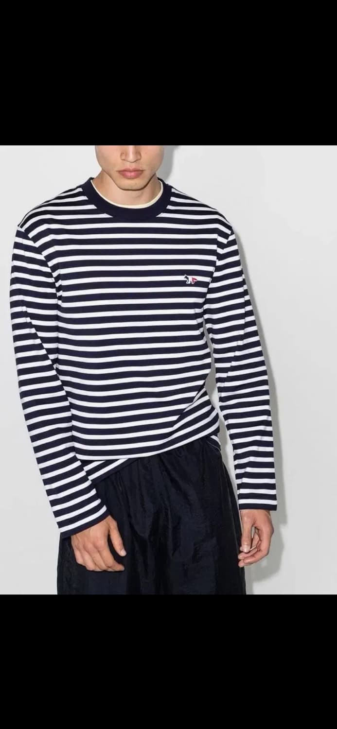  🔥[새상품/정품]🔥 메종키츠네 스트라이프 롱슬리브  상품이미지6