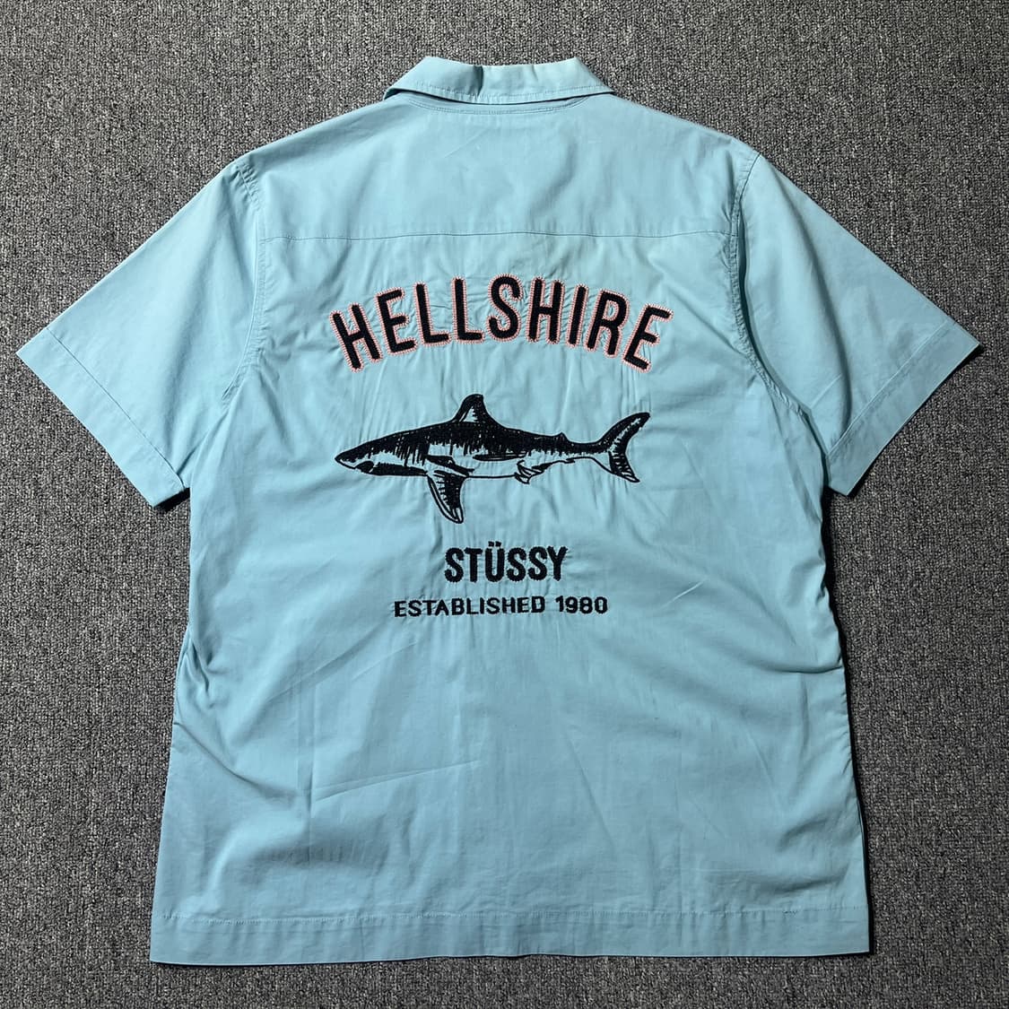 STUSSY 포켓 자수 하프셔츠 상품이미지6