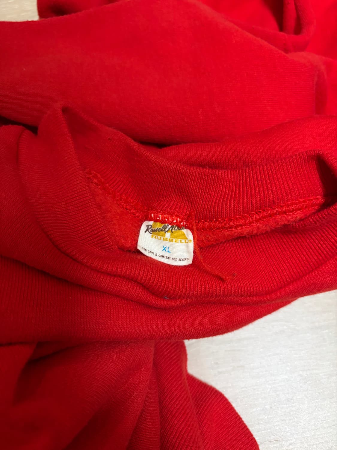 70s 빈티지 러셀 스웻셔츠 표기 xl 상품이미지1