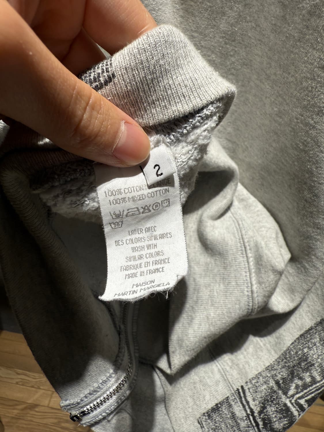 [2] 마르지엘라 아티저널 스웻집업 상품이미지5