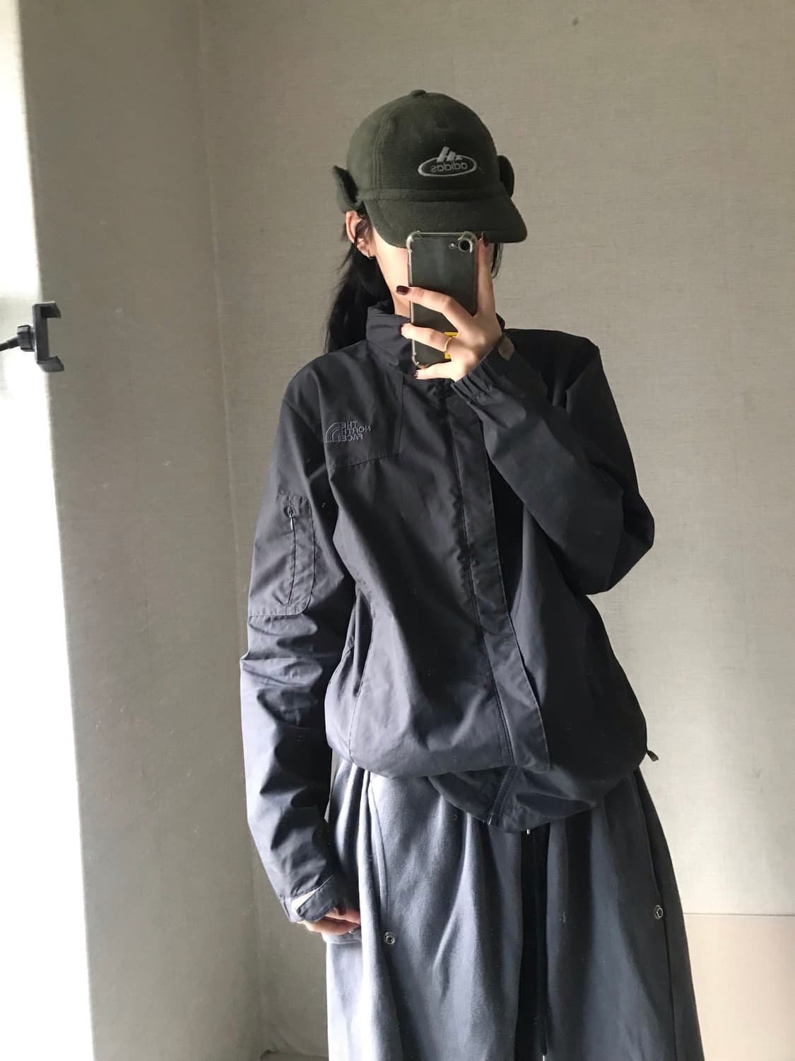 노페 그레이 바람막이 상품이미지2