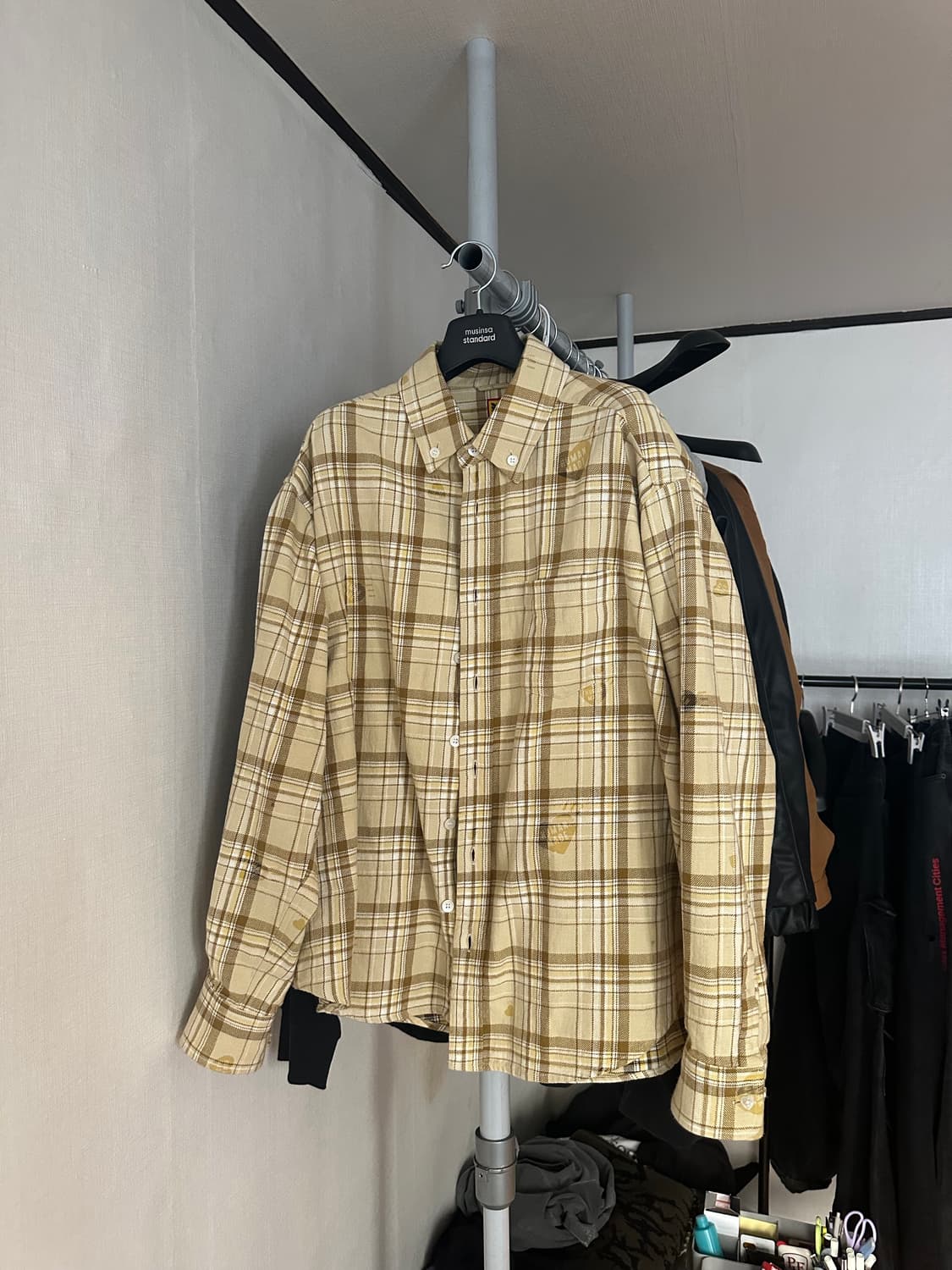 휴먼메이드 체크 셔츠 상품이미지1