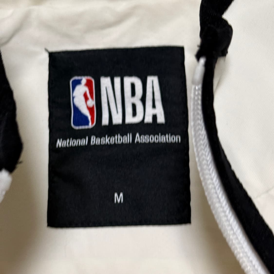 NBA 화이트 골든스테이트 스펠아웃 바람막이 m 상품이미지6