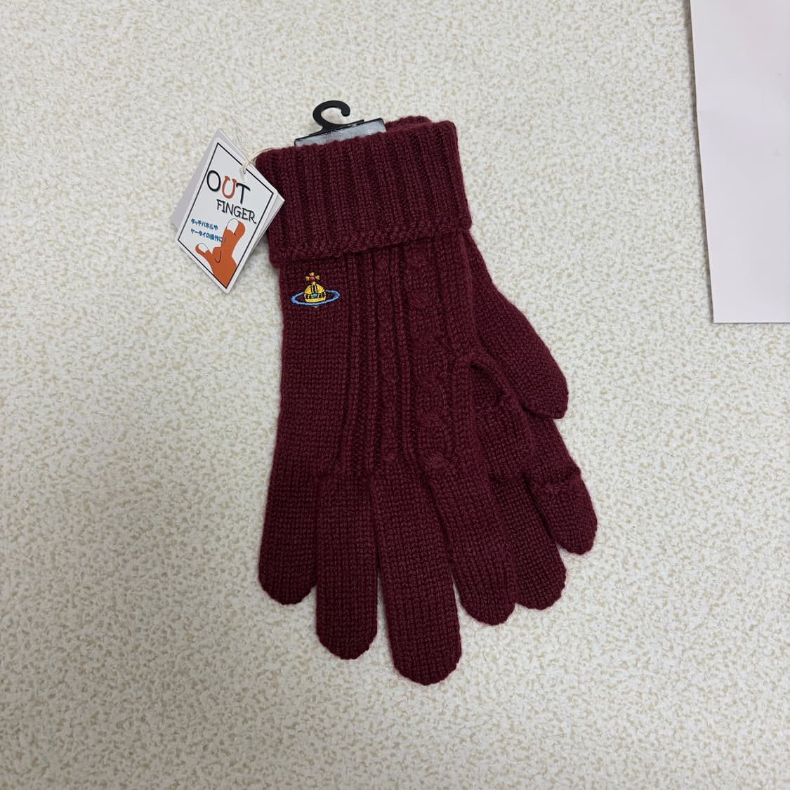 비비안웨스트우드 알파카 아웃 핑거 장갑 상품이미지7