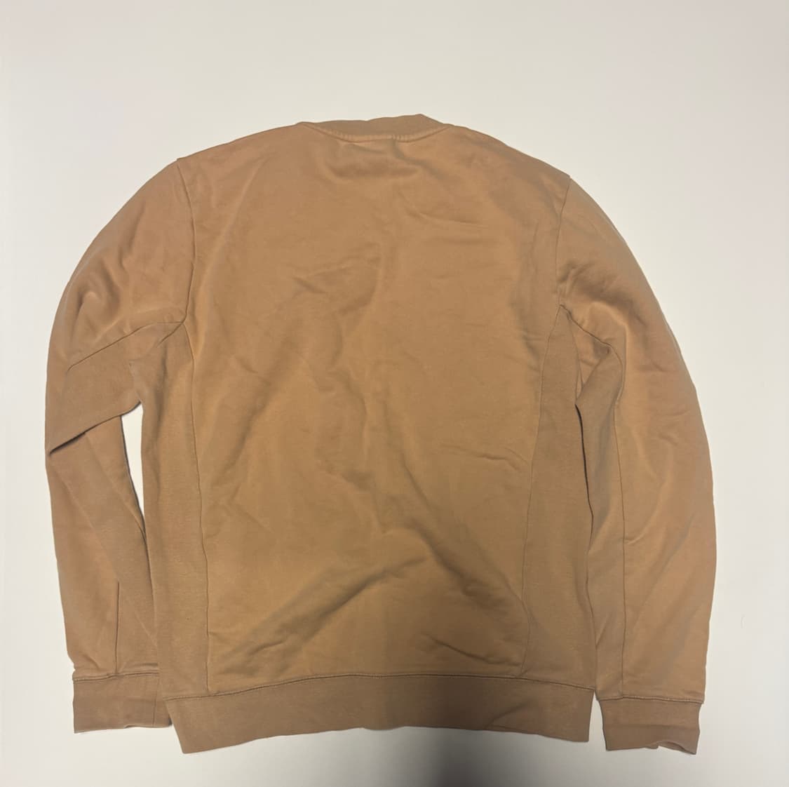 정품 라코스테 로고 트레이닝 맨투맨 L 베이지 상품이미지2