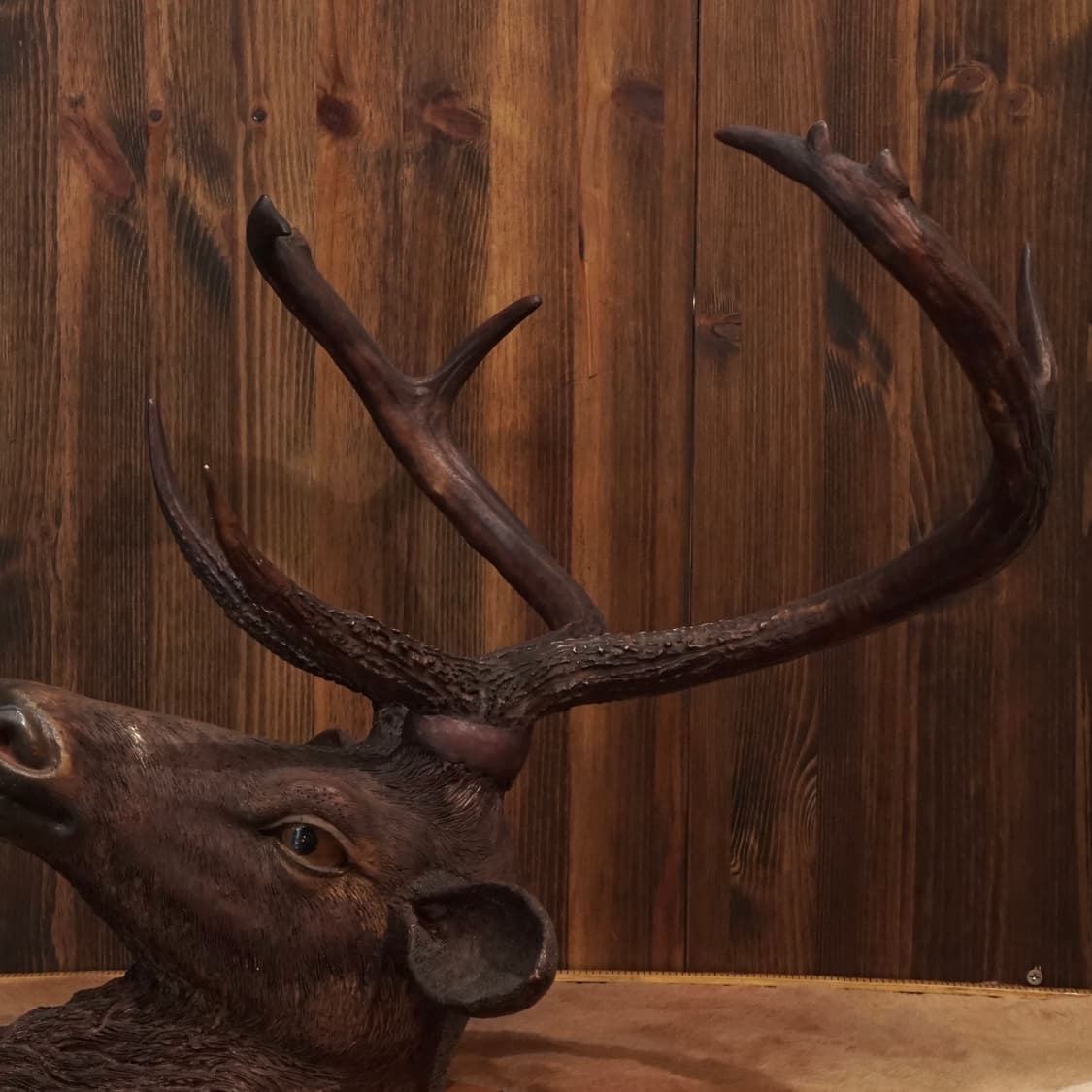 빈티지 소품 Red Deer 스톤 레진 헌팅트로피 상품이미지5