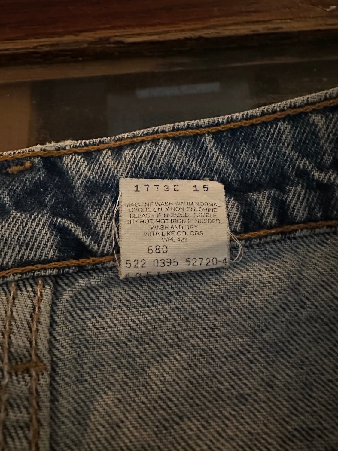 90s USA Levis 517 Boot Cut Denim Pants 상품이미지8