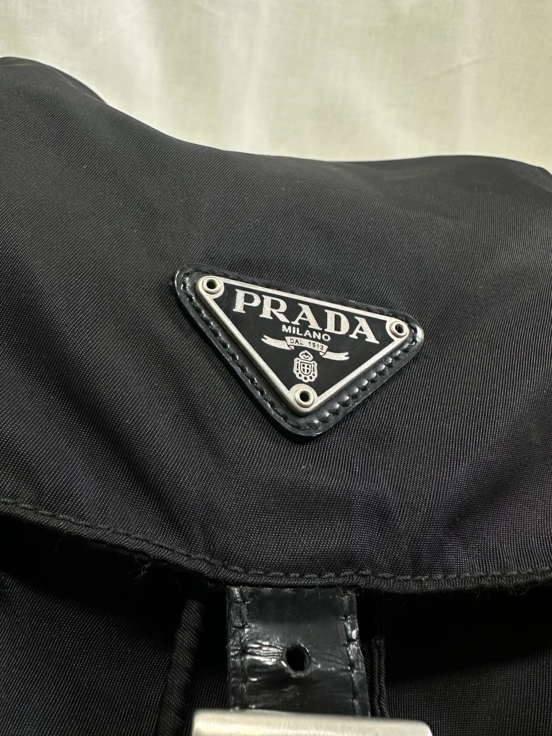[A 정품] 프라다 투 포켓 백팩 미디움 상품이미지4
