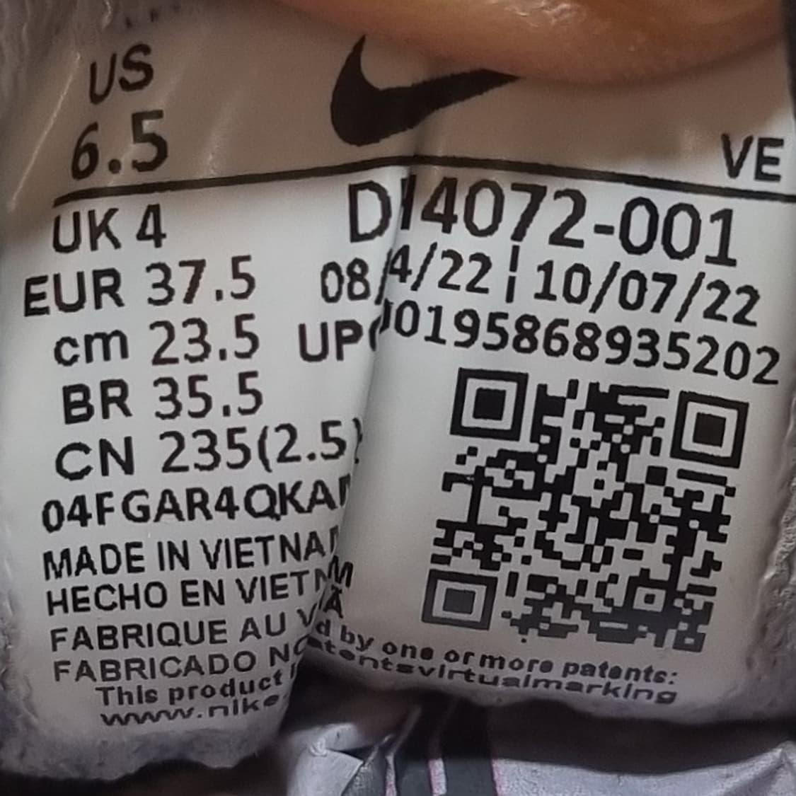 나이키 에어 줌 페가수스39 여성운동화235 상품이미지6