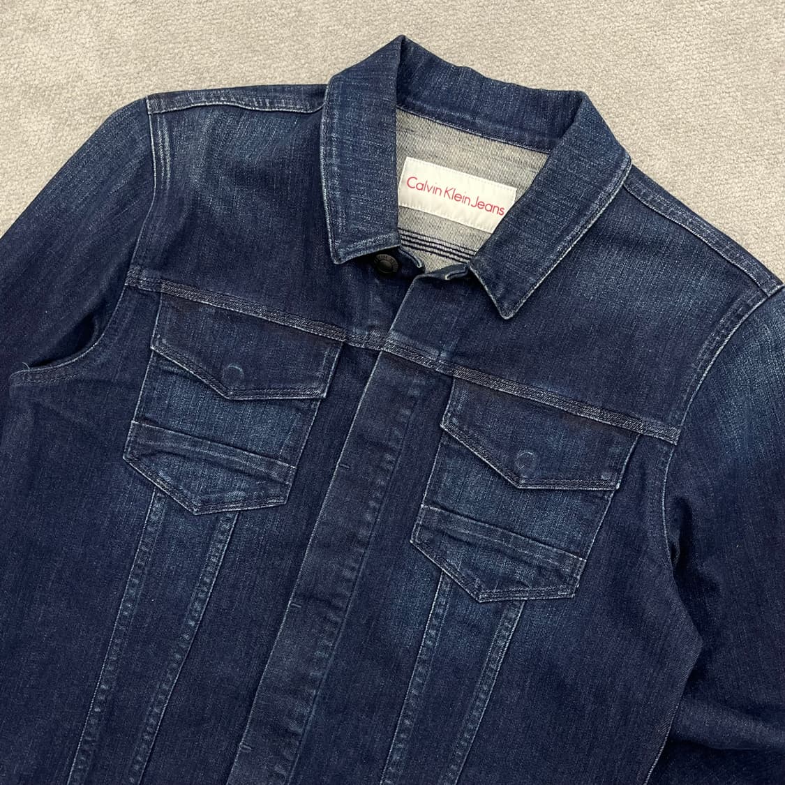 M 캘빈클라인 데님 청자켓 상품이미지2