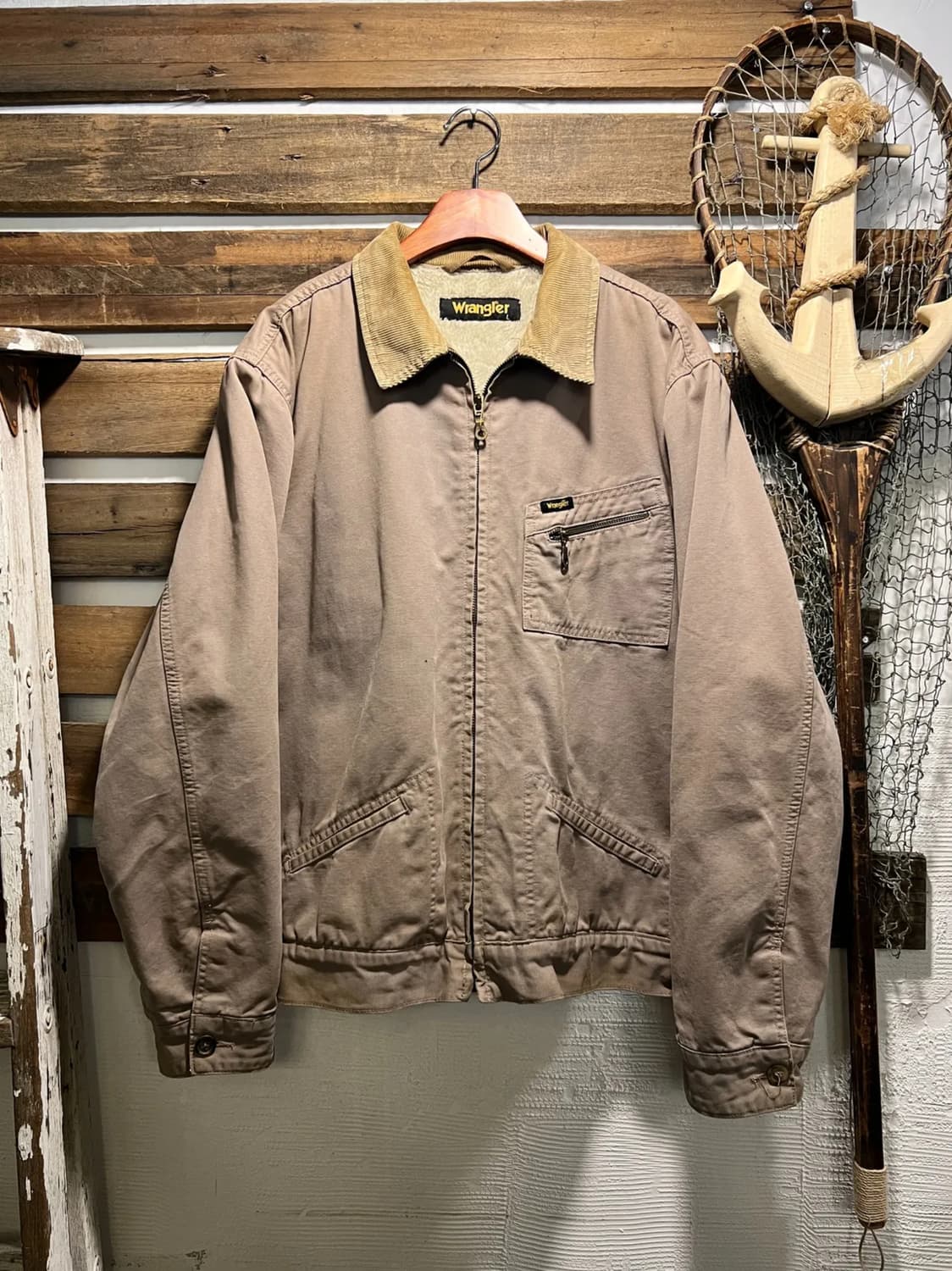 [L]Wrangler USA 랭글러 91-B 타입 쉐르파 워크자켓 상품이미지1
