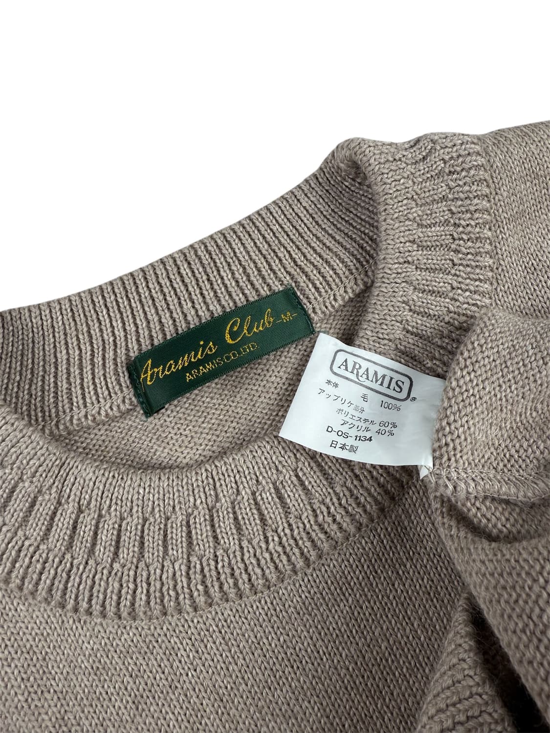 aramis club 엠브로이더리 이글 니트 상품이미지5