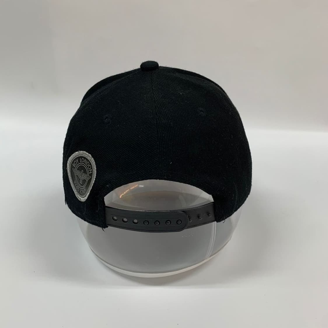 보이런던 시그니처 이글 자수 블랙 스냅백 상품이미지2