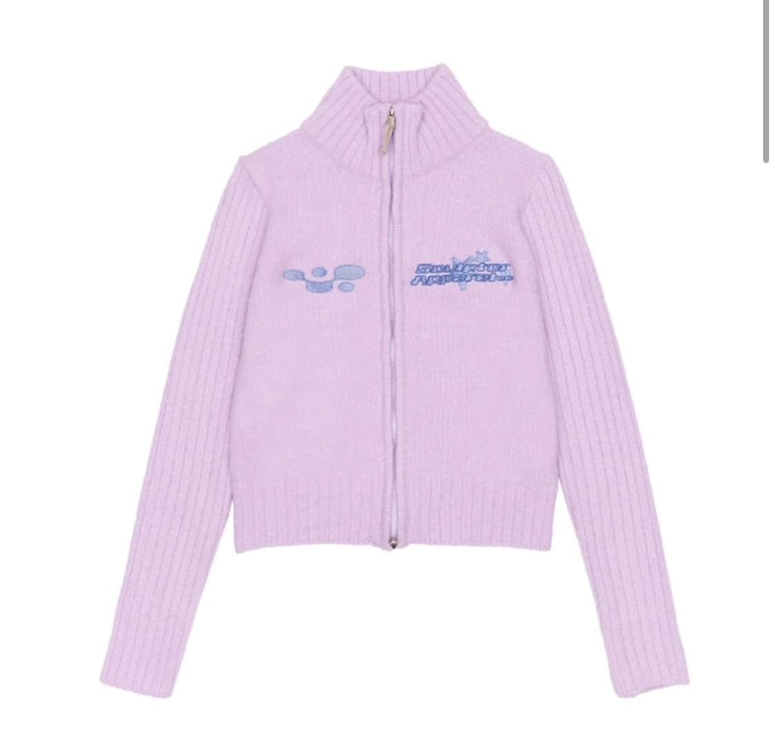 스컬프터 아톰 니트집업 베이비핑크 M 상품이미지1