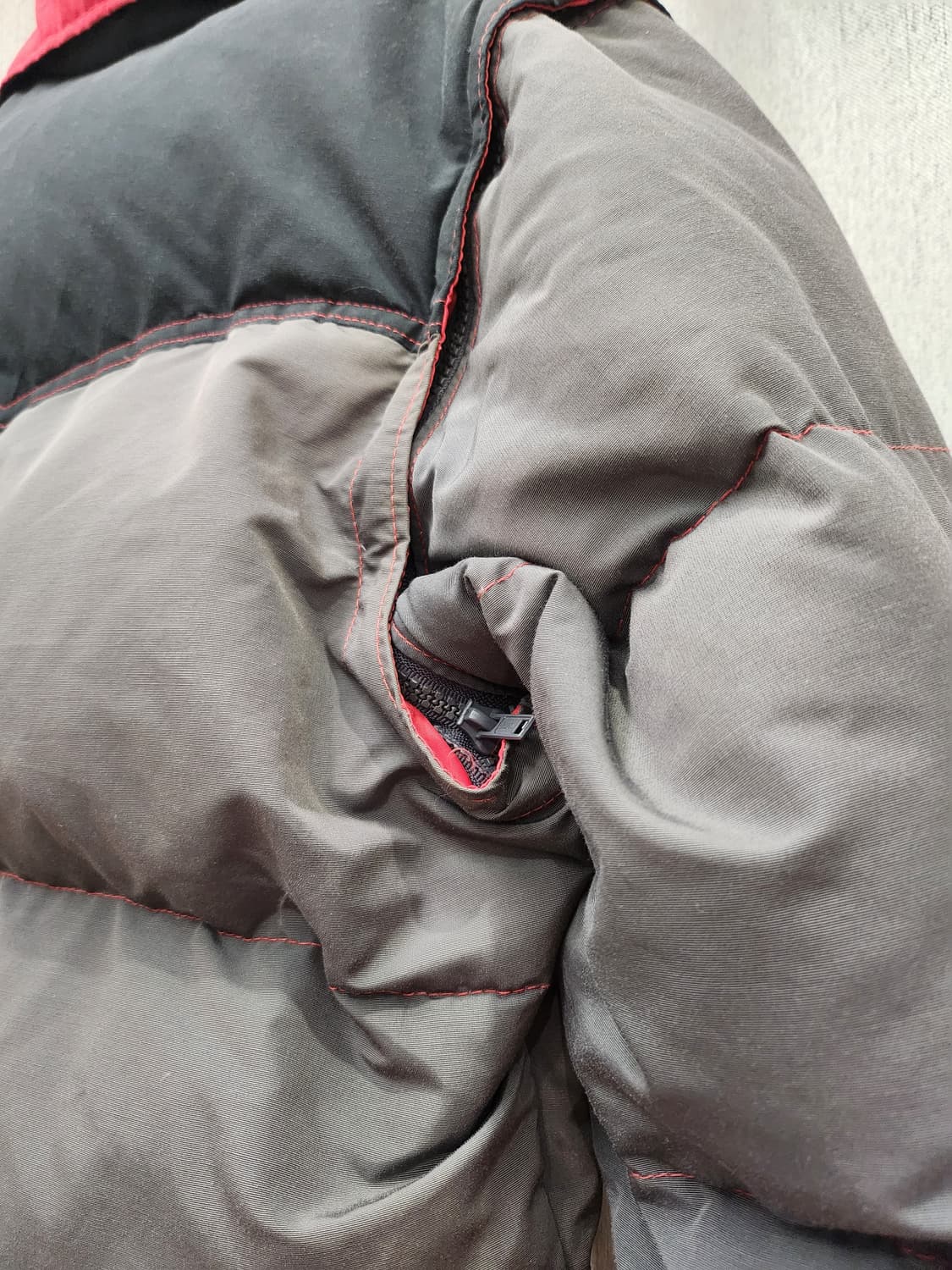 80s down vintage DOWN by SCHOTT 상품이미지6