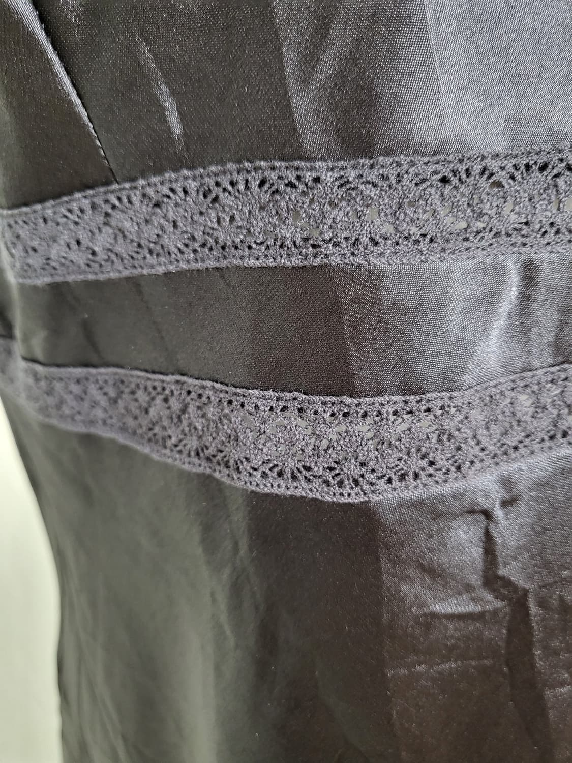 빈티지 새틴 실크 슬립 원피스 상품이미지4