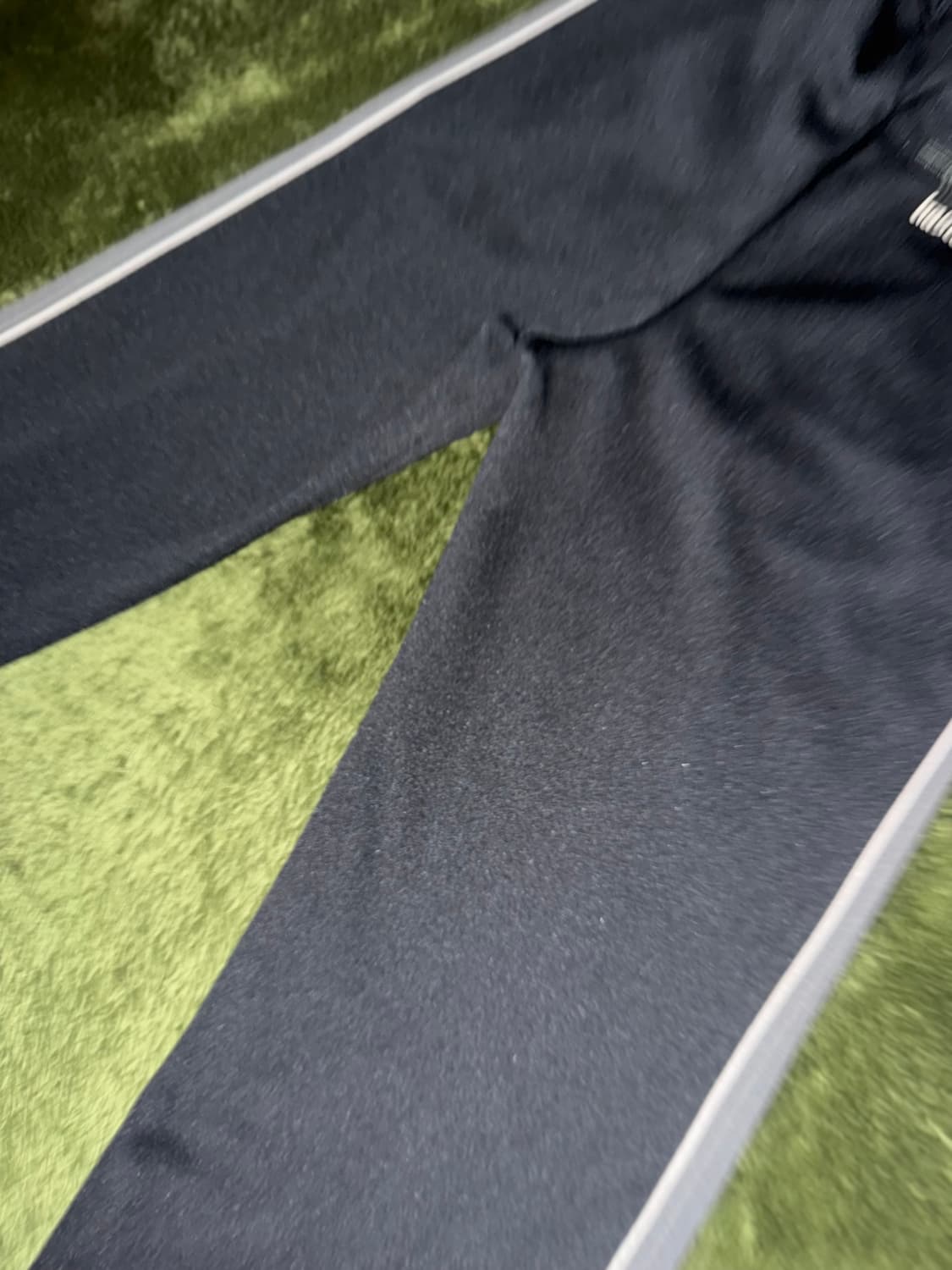 [S] Fierce 피어스 자수 로고 플레잉 트랙 팬츠 블랙 상품이미지9