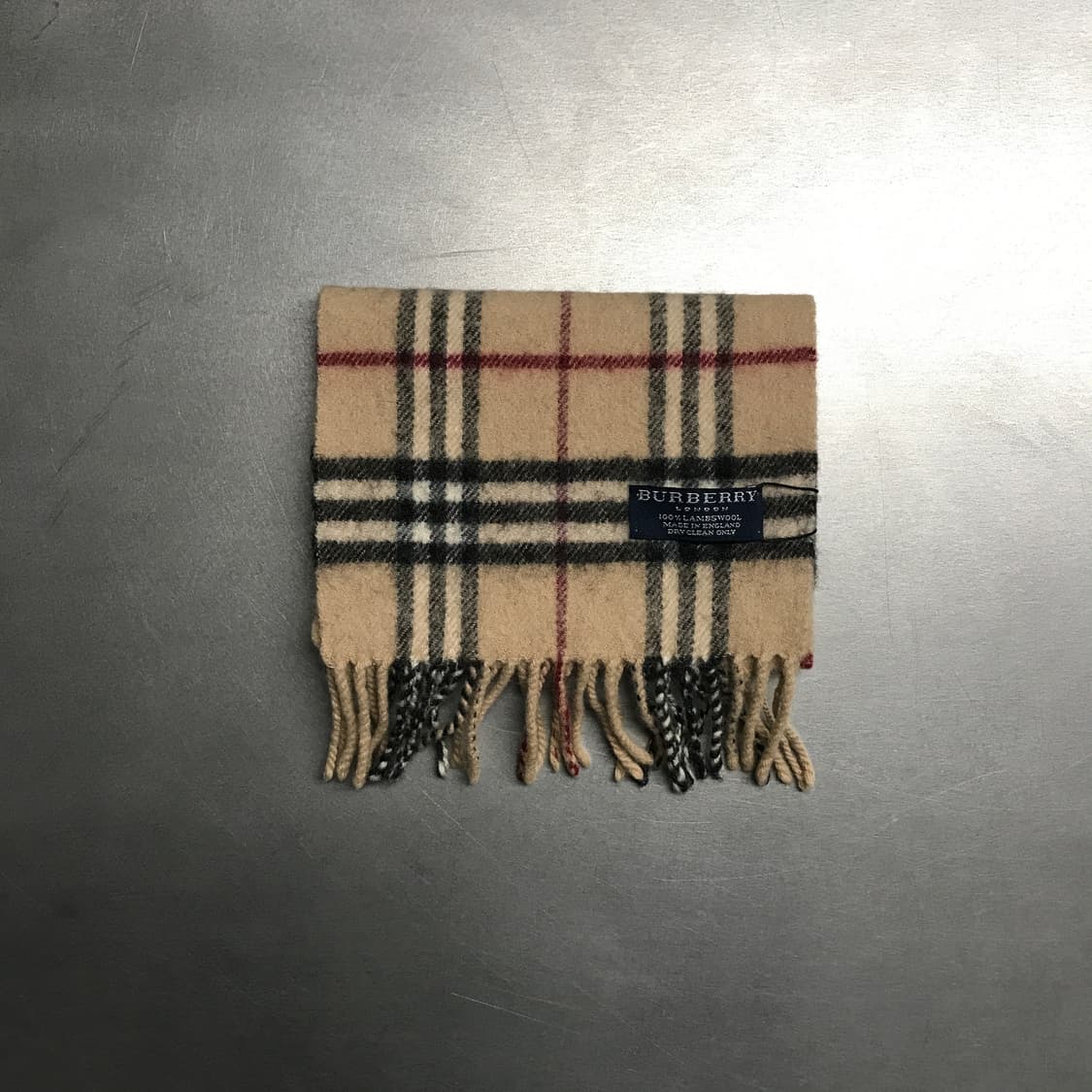 버버리 정품 램스울 머플러 베이지 상품이미지2