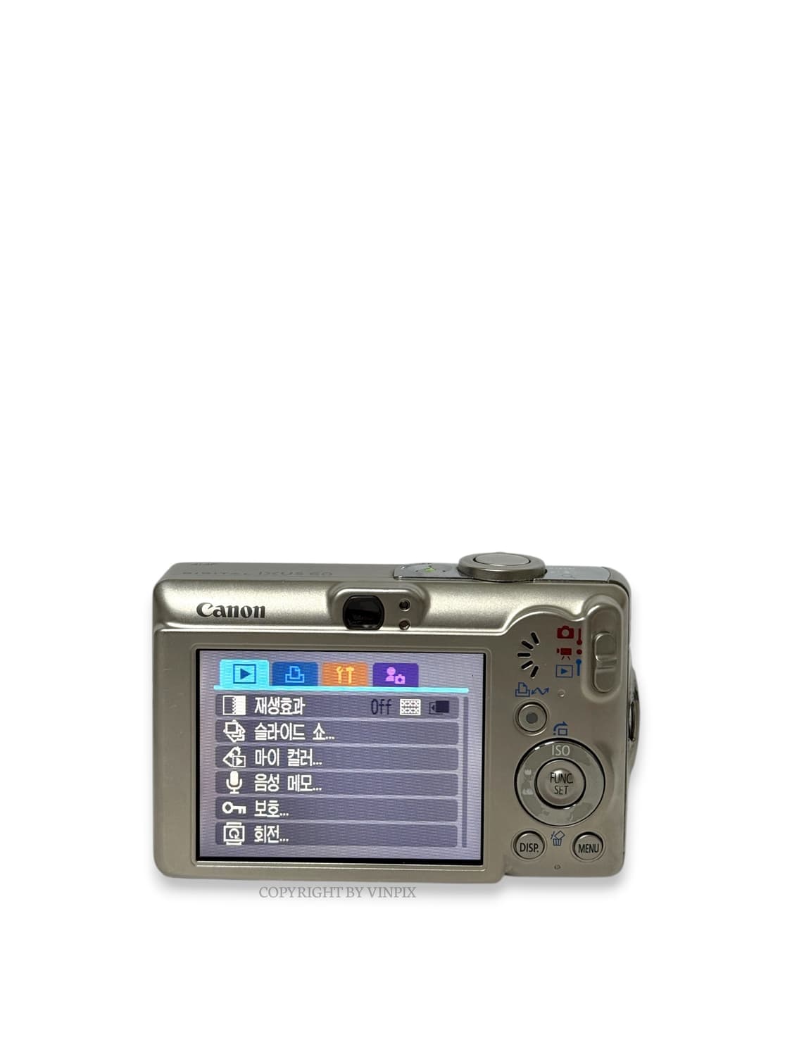 캐논 익서스 60(ixus 60,ixy 70) 빈티지 디지털 카메라 디카 상품이미지8