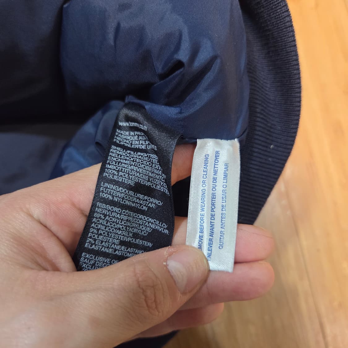 타미힐피거 패딩 자켓 (L)
 상품이미지5