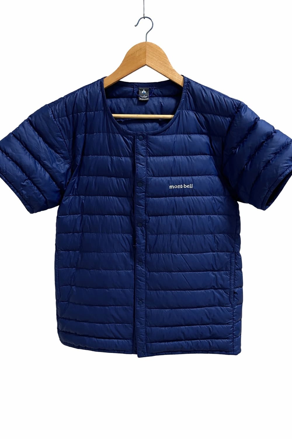 mont-bell 경량 다운 반팔 패딩 / 네이비 / M 상품이미지1