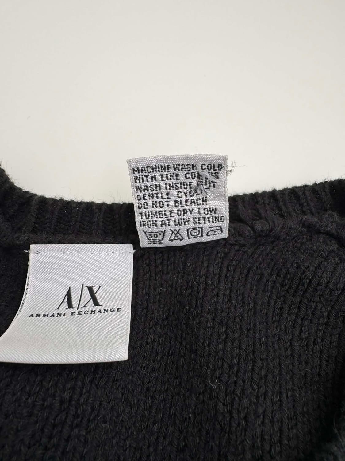 [S] 아르마니 익스체인지 비대칭 투웨이 니트 집업 자켓 상품이미지7