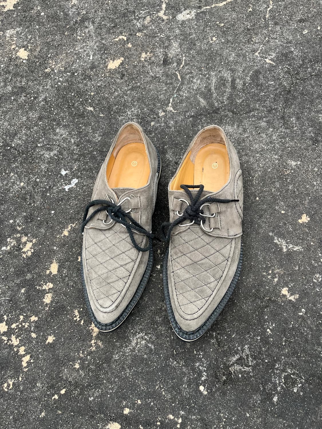 Undercover 스웨이드 클리퍼 상품이미지3