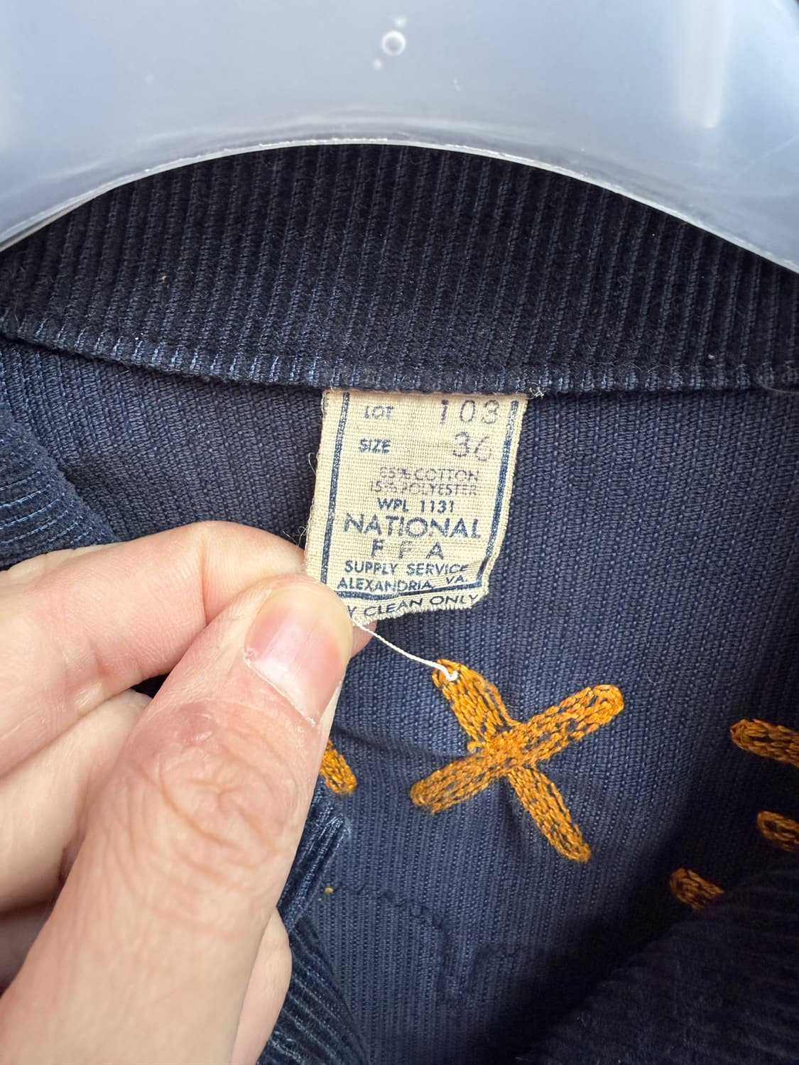 빈티지 FFA60s 코듀로이 자켓 made in Usa 상품이미지4