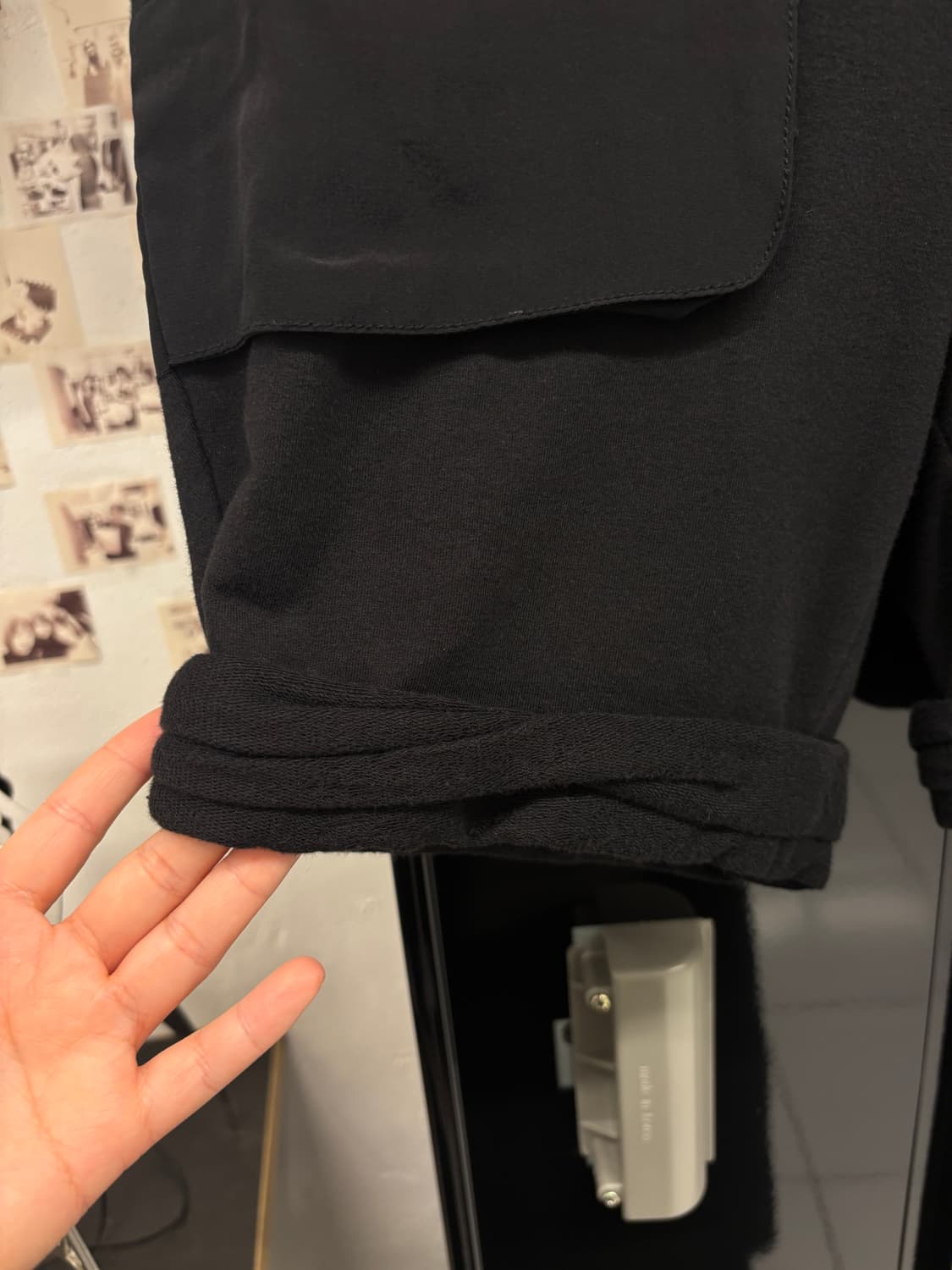 Alexander Wang Pocket Layered Sweat Shor 상품이미지5