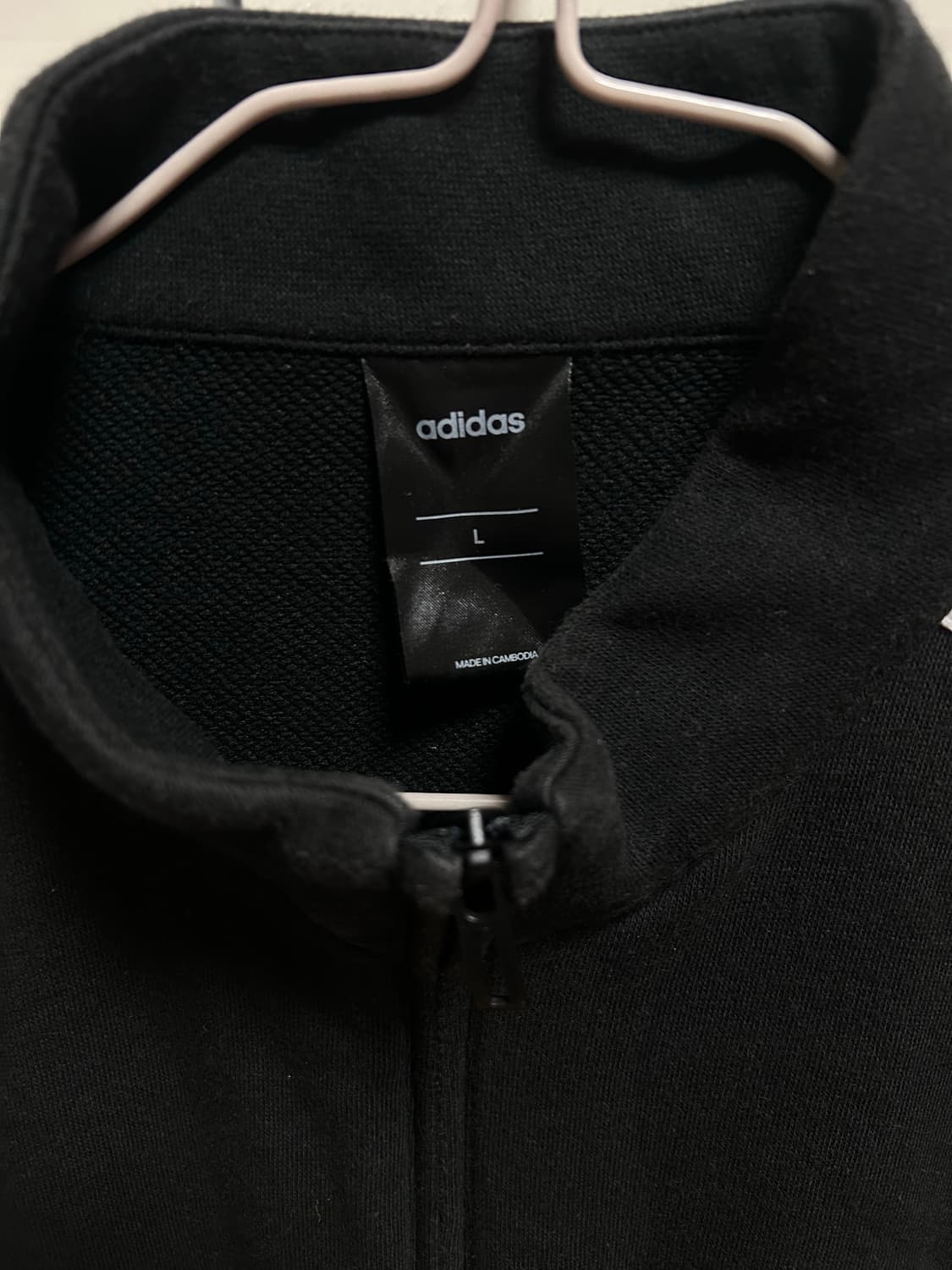 아디다스 져지 트랙탑 L 블랙 상품이미지2