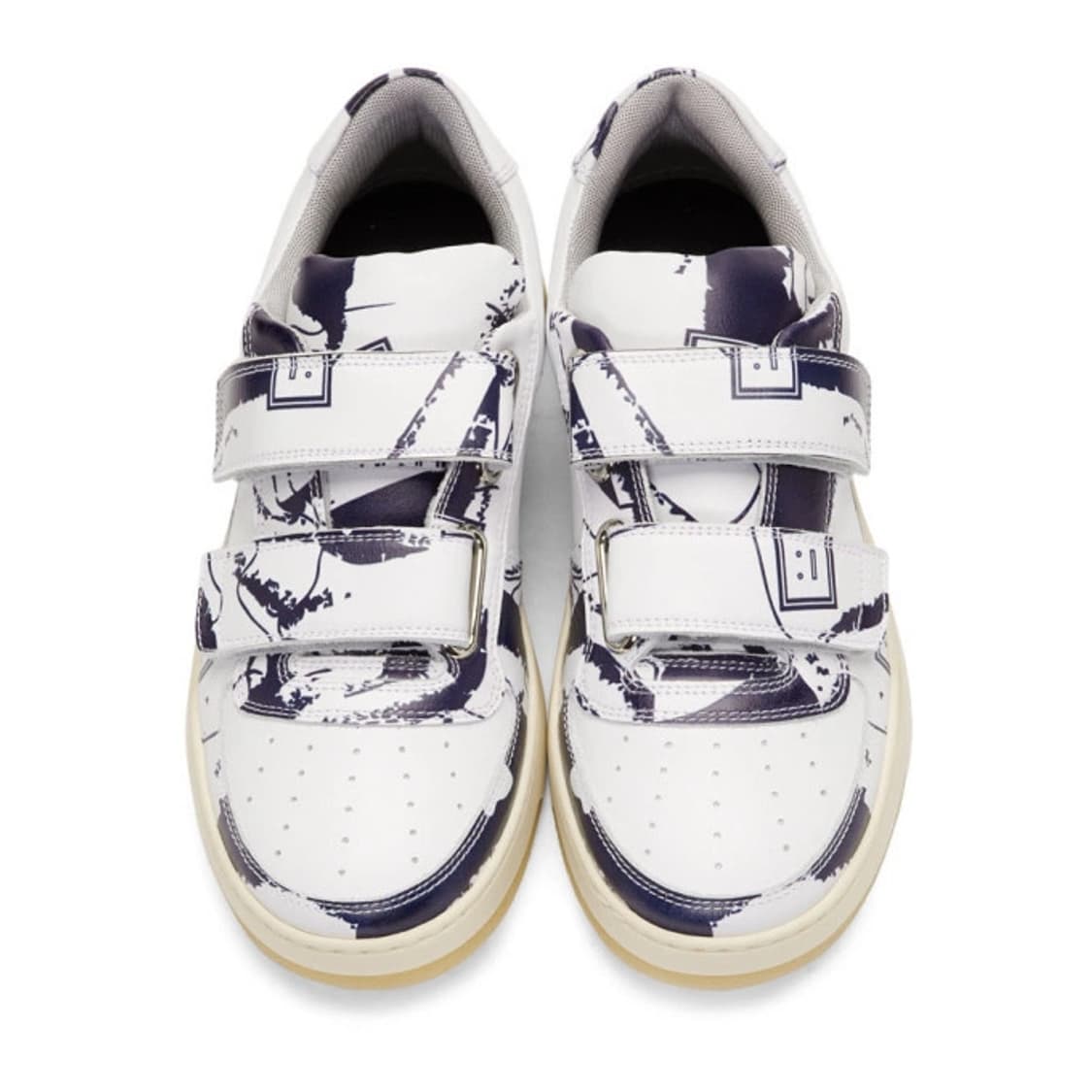 [42] 아크네 스튜디오 페리 누벅 벨크로 스니커즈 화이트 블루 상품이미지1