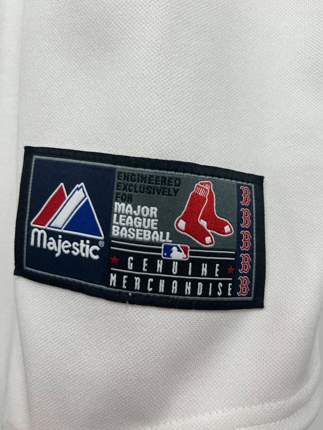 마제스틱 레드삭스 케빈 유킬리스 마킹 유니폼 반팔 져지 상품이미지4