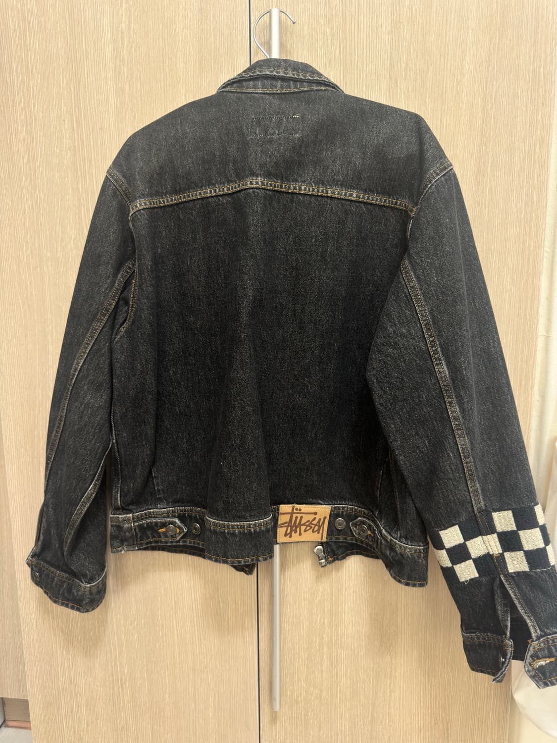 Stussy x Noma jacket 스투시 x 노마 흑청 데님 재킷 상품이미지2