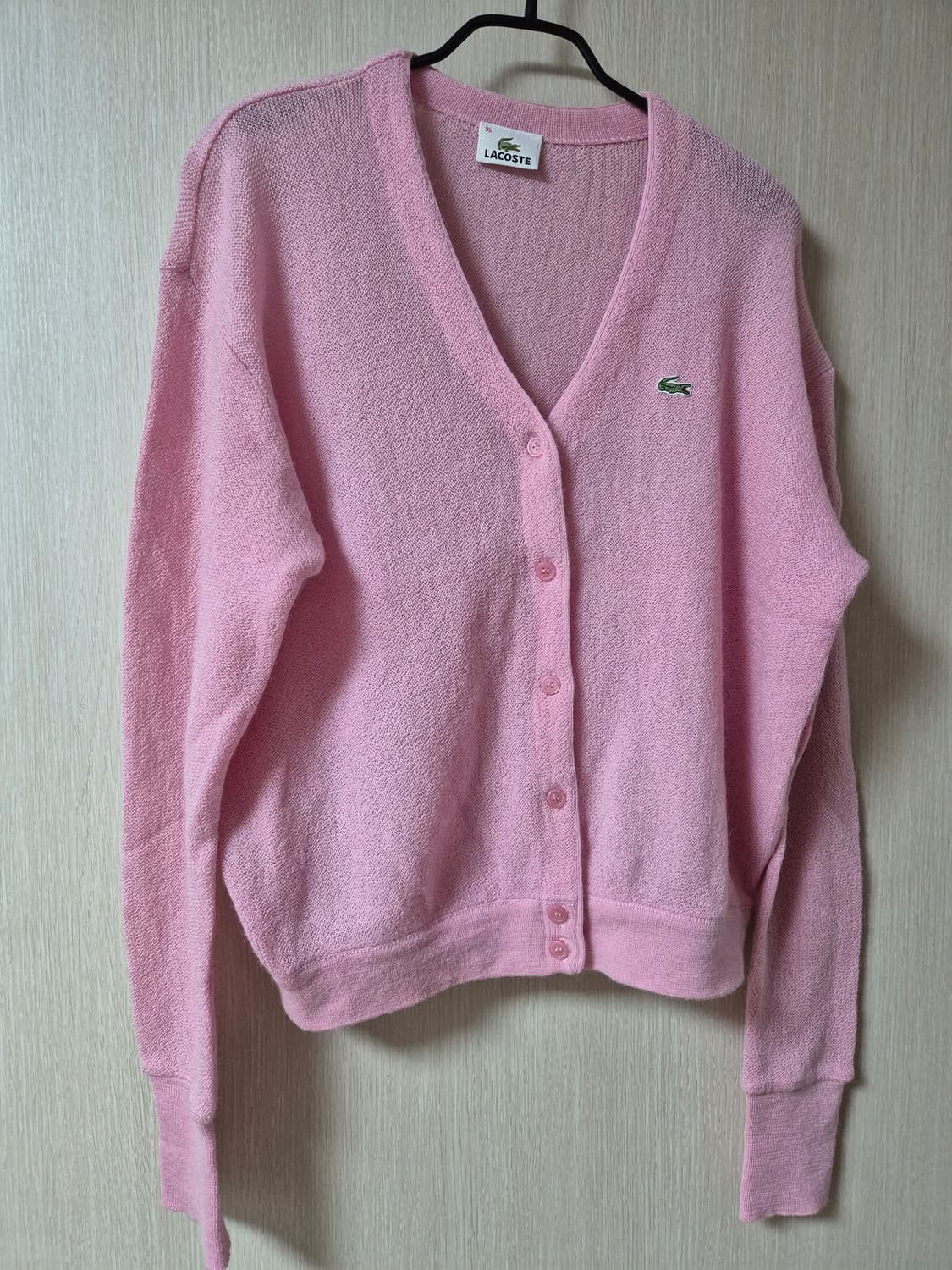 (정품) 라코스테  가디건 95 여성 울가디건 브이넥가디건 상품이미지1