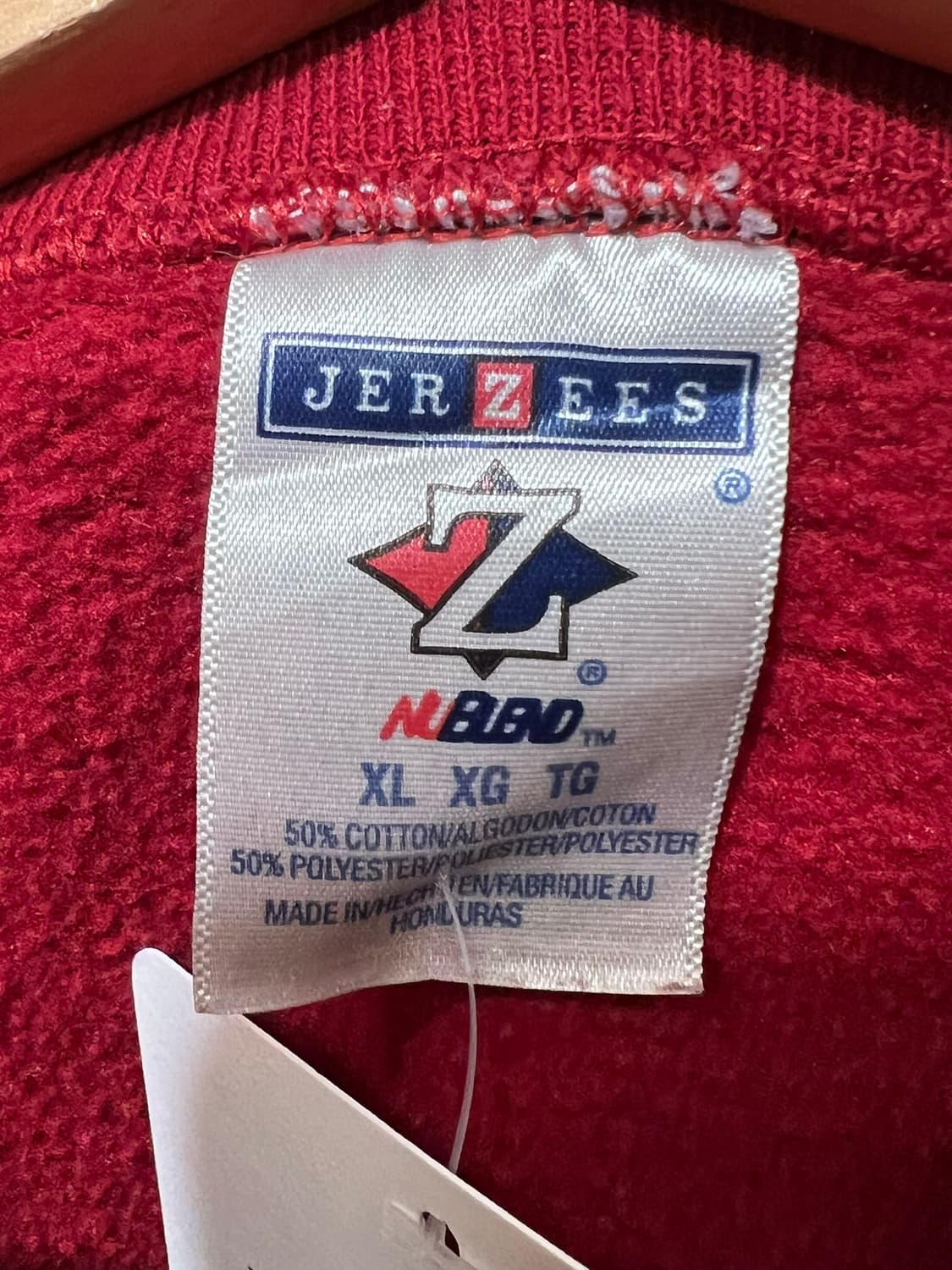 [XL] 저지스 ESTES PARK 혼방 빈티지 맨투맨 레드 상품이미지6