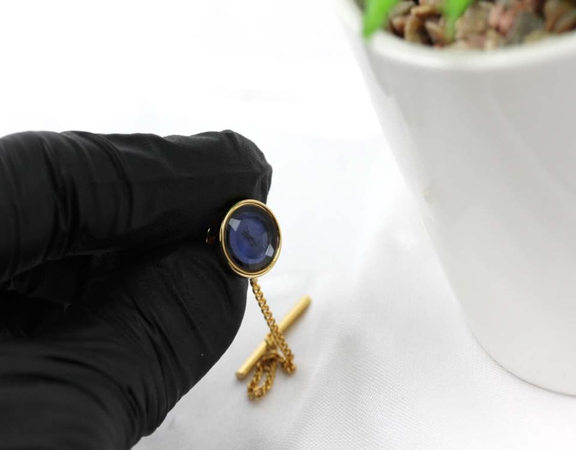 입생로랑 A+등급 남자 명품 뱃지 핀 포인트 빈티지 상품이미지6