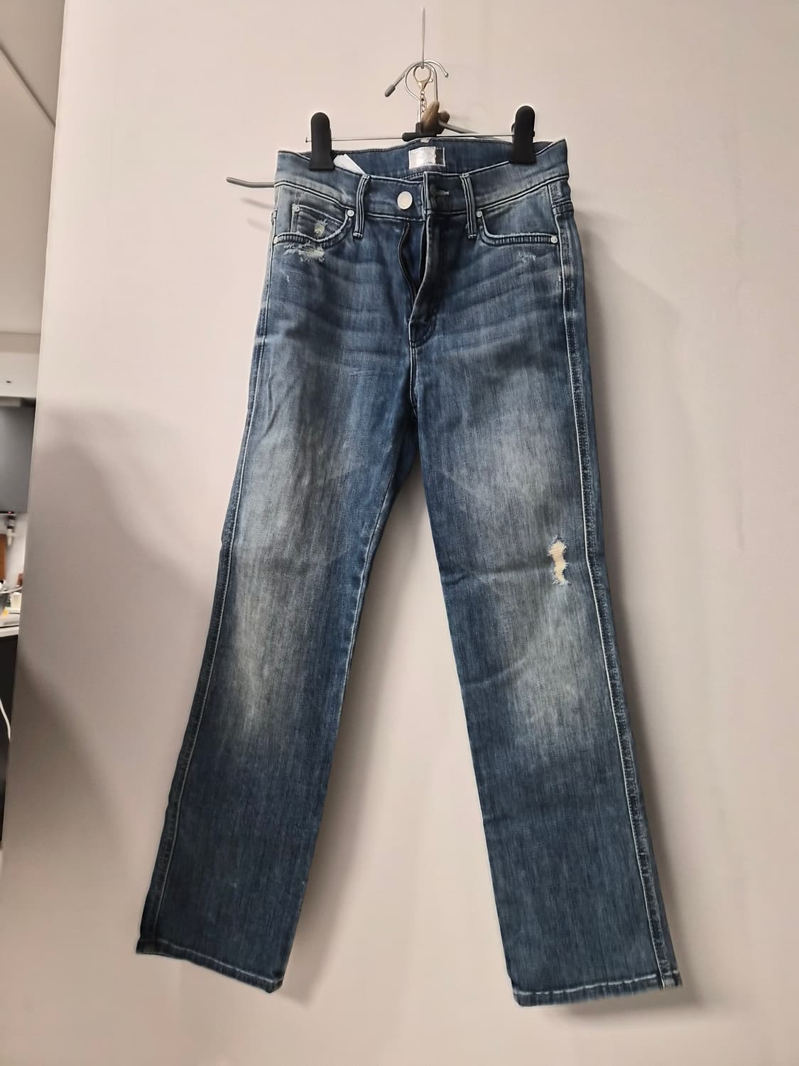 [정품] 마더 데님(MOTHER) 중청 디스트로이드 스트레이트 진 (24 상품이미지1