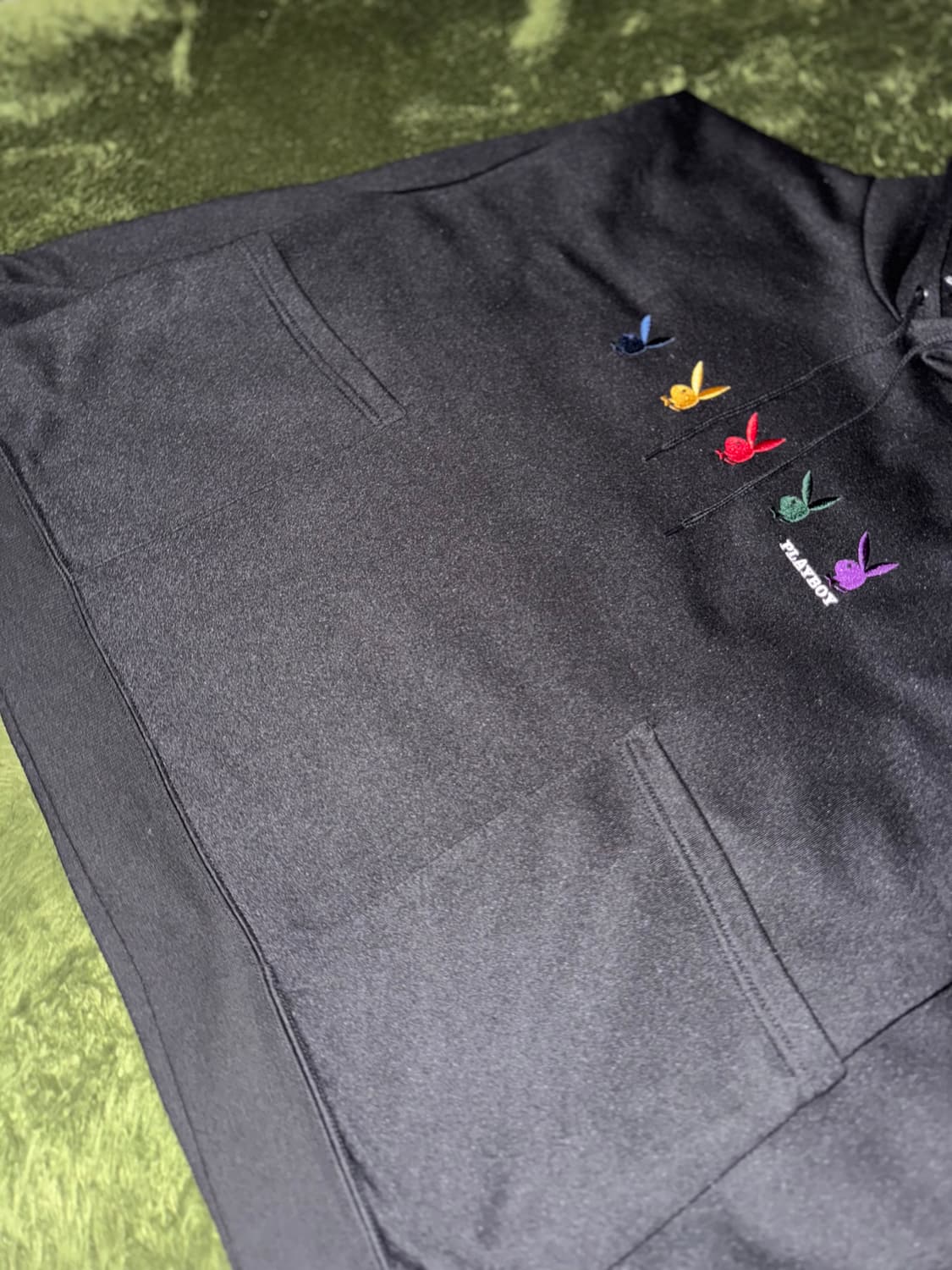 [XL] 00s VTG PLAYBOY 플레이보이 재팬 엠브로더리 후디 상품이미지4