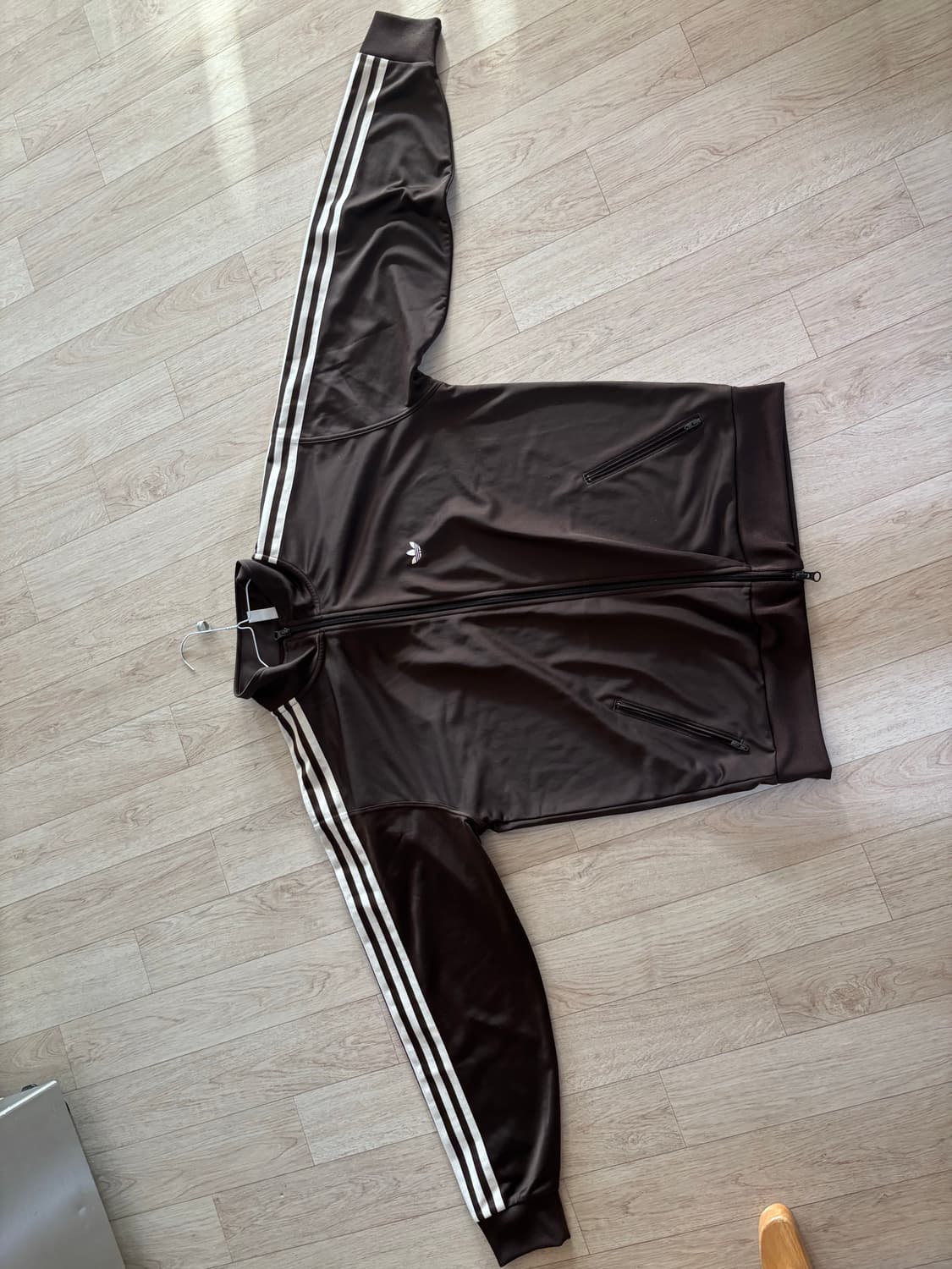 아디다스 다크브라운 트랙탑 져지 xs사이즈 상품이미지7