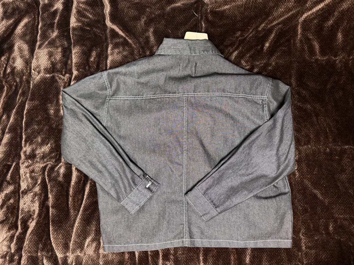 GLAM 데님 셔츠 자켓입니다. 상품이미지2